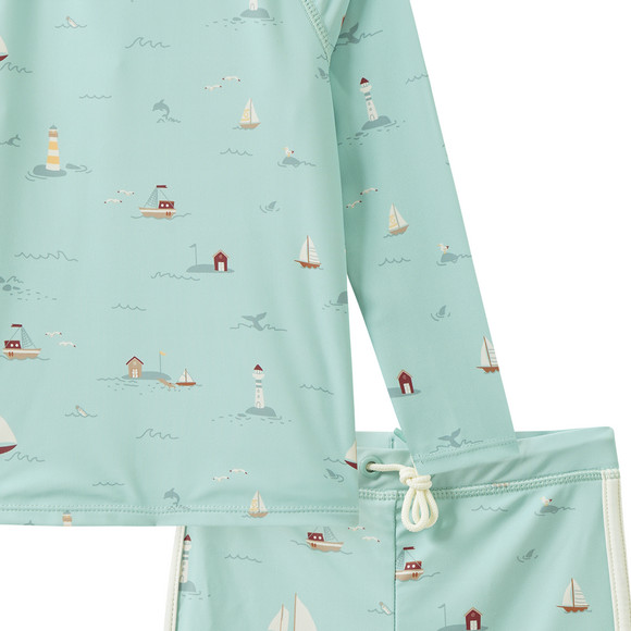Baby uv-set met zwemshirt en broek UPF40