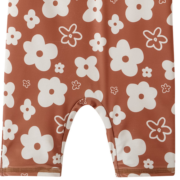 Baby UV-Badeoverall mit Blumen UPF40