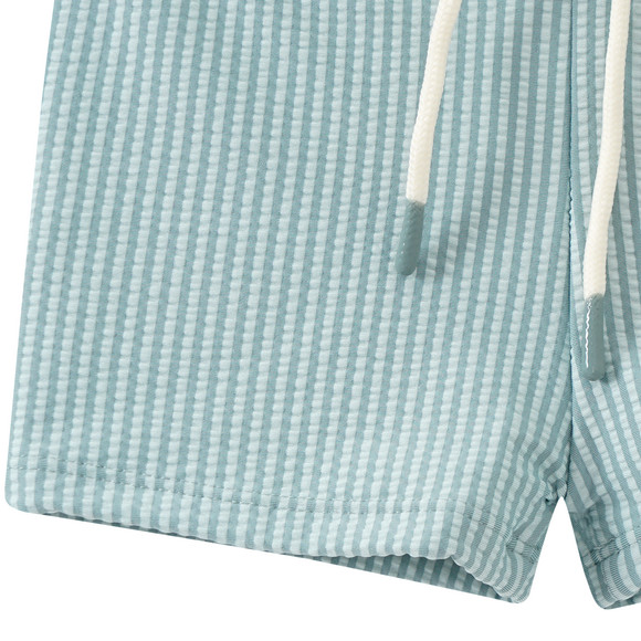 Jungen Badehose mit Seersucker-Streifen