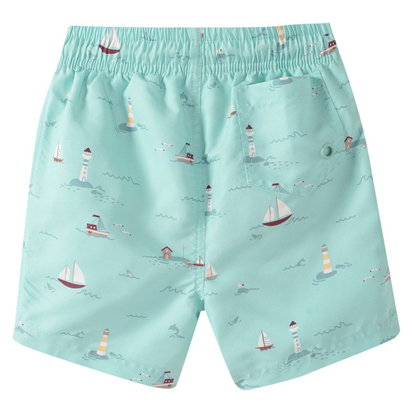 Jungen Badeshorts mit Segelschiffen