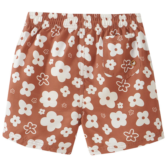 Jungen Badeshorts mit Blumen-Allover