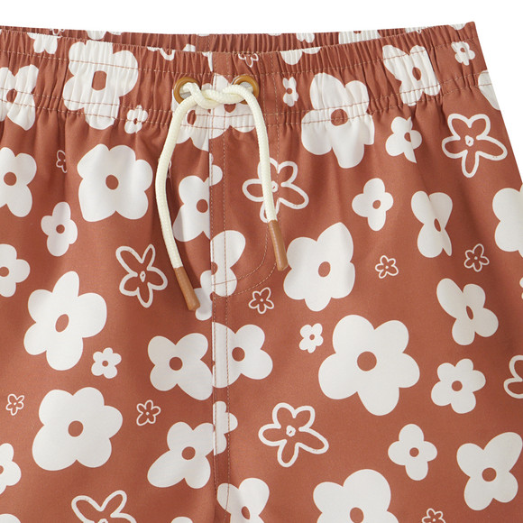 Jungen Badeshorts mit Blumen-Allover