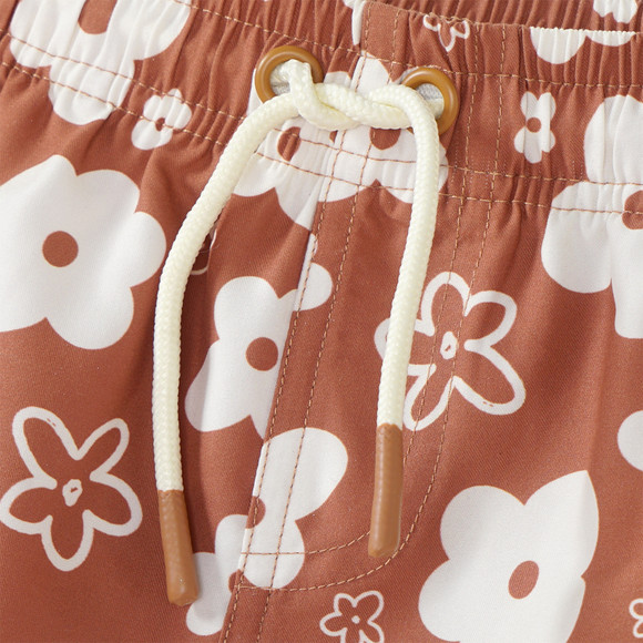 Jungen Badeshorts mit Blumen-Allover