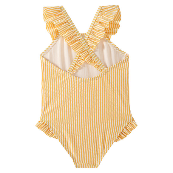Baby Badeanzug mit Seersucker-Streifen