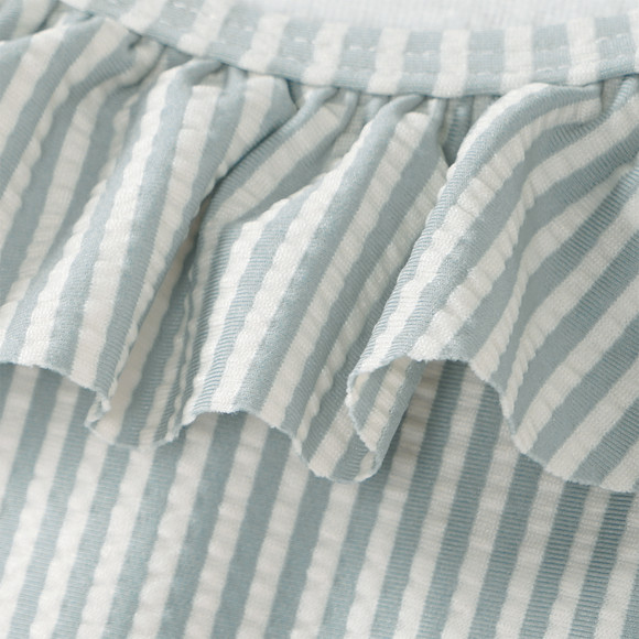 Baby Badeanzug mit Seersucker-Streifen