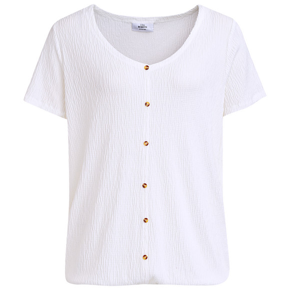 Damen T-Shirt mit Strukturmuster