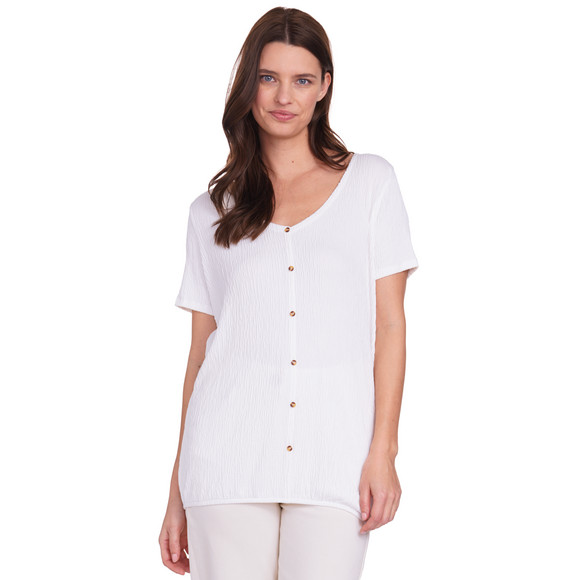 Damen T-Shirt mit Strukturmuster