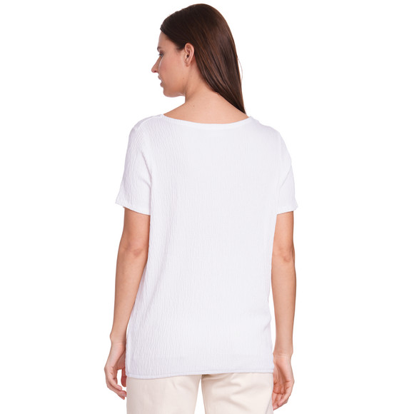 Damen T-Shirt mit Strukturmuster