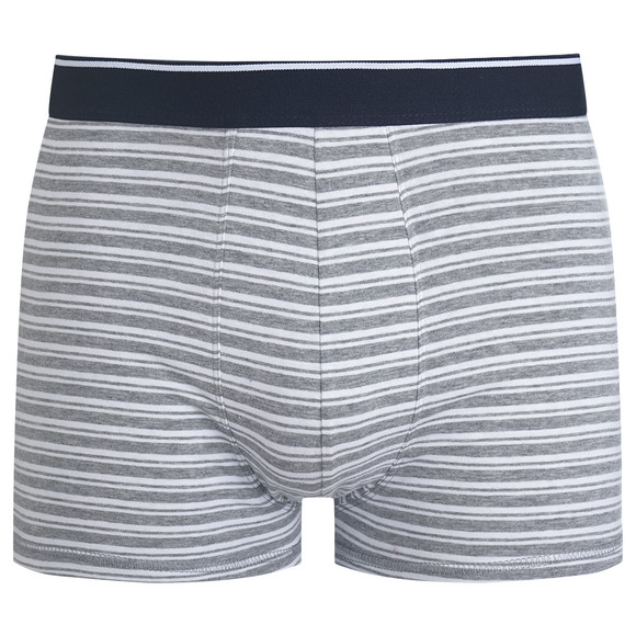Gestreepte retroshort voor heren