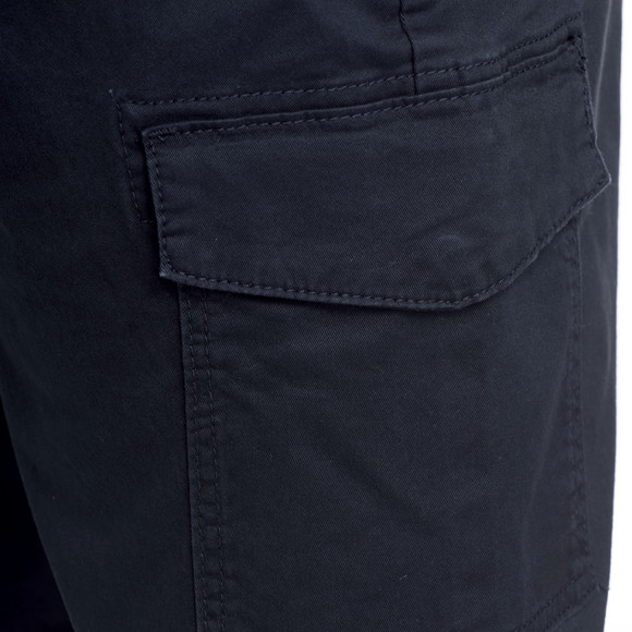 Herencargoshorts met elastische tailleband