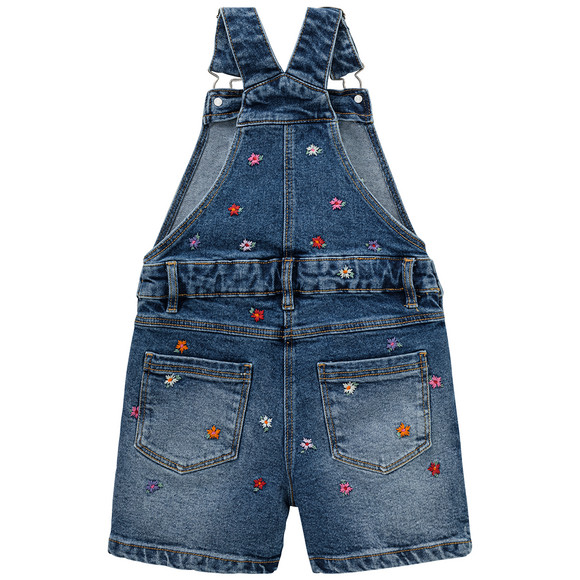 Mädchen Latzhose mit Stickerei