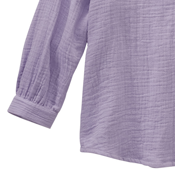 Mädchen Musselin-Bluse aus Bio-Baumwolle