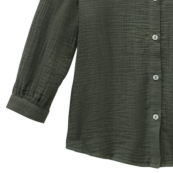 Mädchen Musselin-Bluse aus Bio-Baumwolle