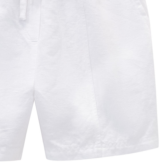 Mädchen Leinen-Shorts mit Tunnelzug