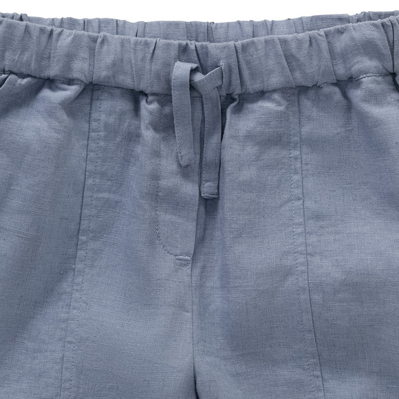 Mädchen Leinen-Shorts mit Tunnelzug