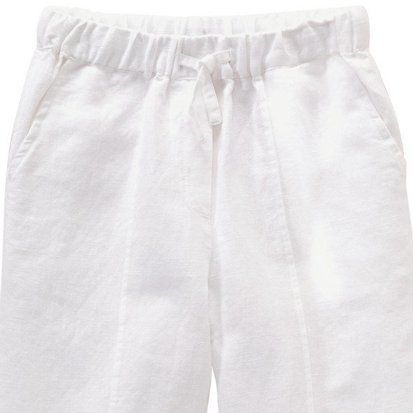 Mädchen Leinen-Hose mit Tunnelzug