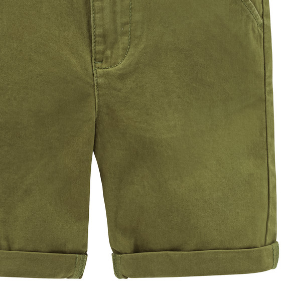 Jungen Bermuda-Shorts in Unifarben