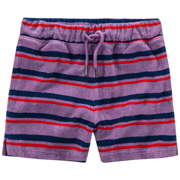 Kinder Frottee-Shorts mit Tunnelzug