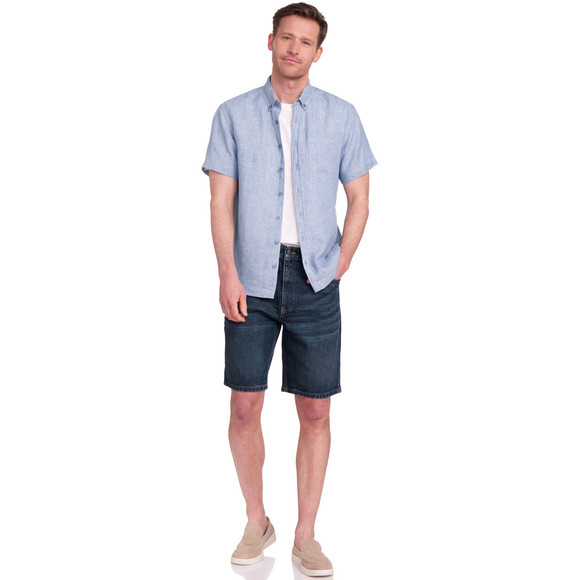 Herren Jeans-Shorts in Denim-Optik