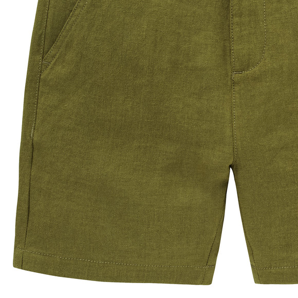 Jongensshorts van linnen in effen kleuren