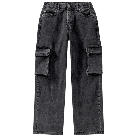 Jungen Straight-Jeans im Cargo-Style