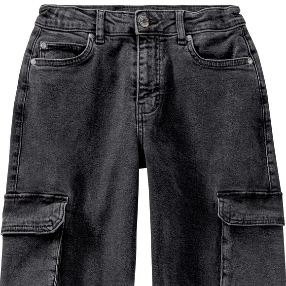 Jungen Straight-Jeans im Cargo-Style