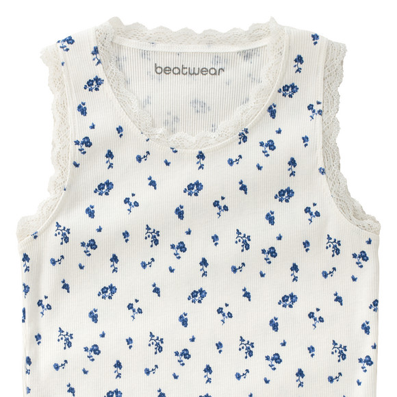 Mädchen Top mit Spitze