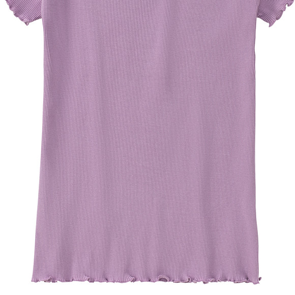 Mädchen T-Shirt mit Spitze