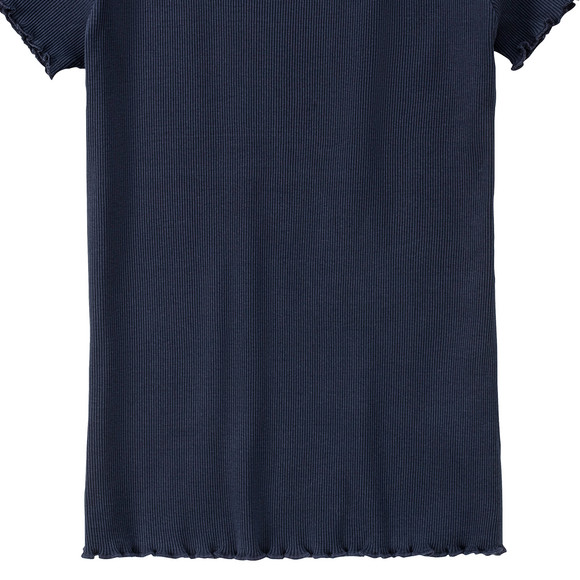 Mädchen T-Shirt mit Spitze