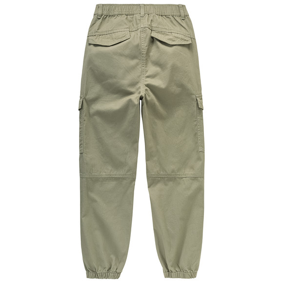 Mädchen Cargohose unifarben
