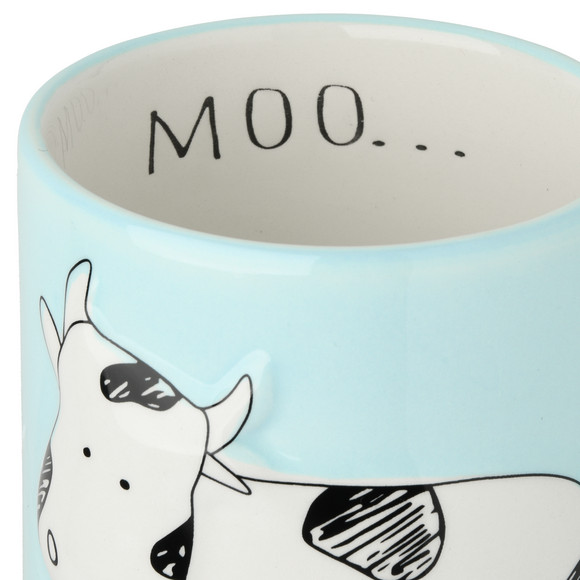 Tasse mit Kuh-Motiv