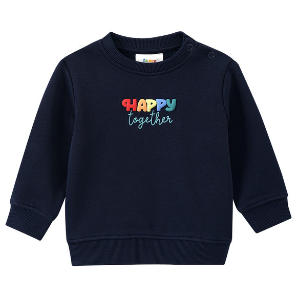 Baby Sweatshirt mit Message-Print