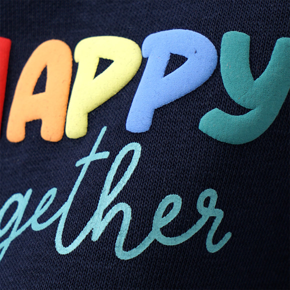 Baby Sweatshirt mit Message-Print