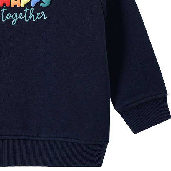 Baby Sweatshirt mit Message-Print
