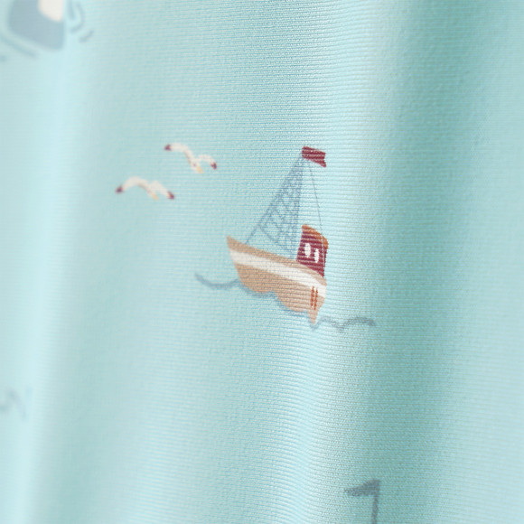 Baby Badeanzug mit Segelschiffen