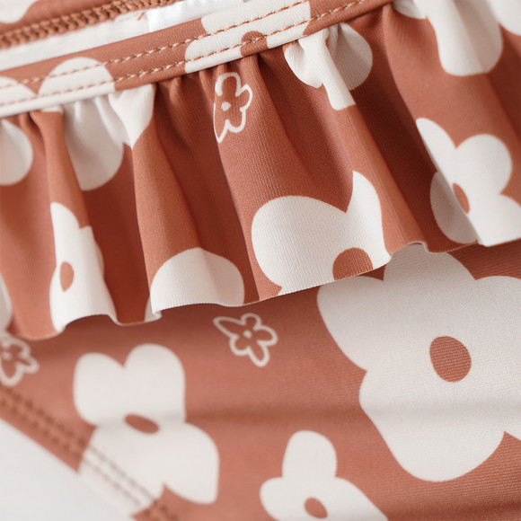 Mädchen Bikini mit Blumen-Allover