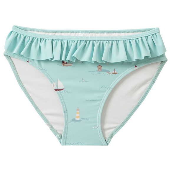 Mädchen Bikini mit Segelschiffen