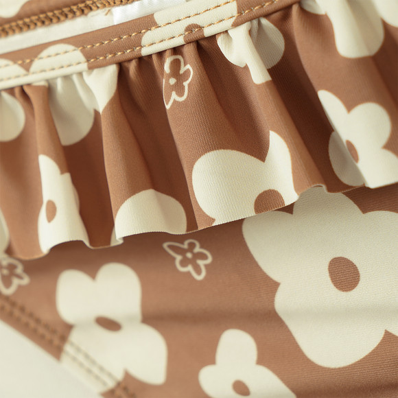 Mädchen Bikini mit Blumen-Allover