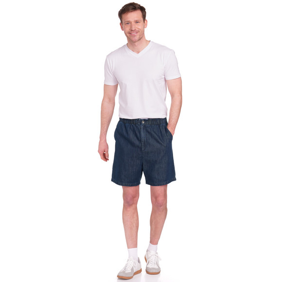 Herenshort in denimlook