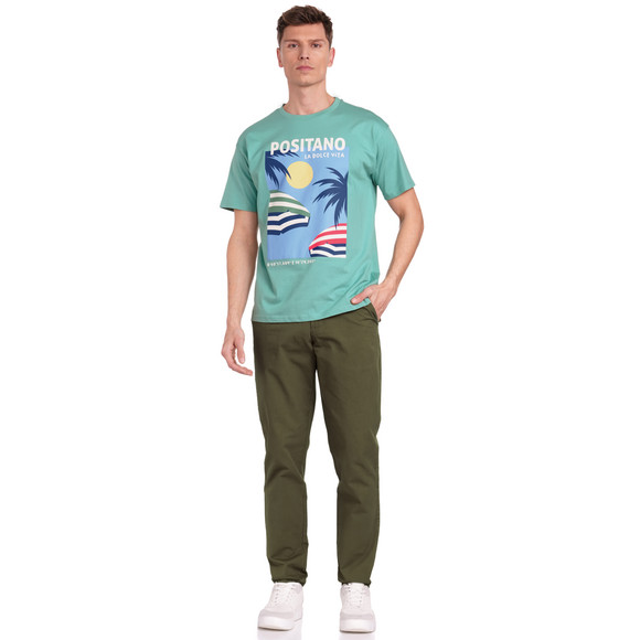 Herren Hose mit elastischem Bund