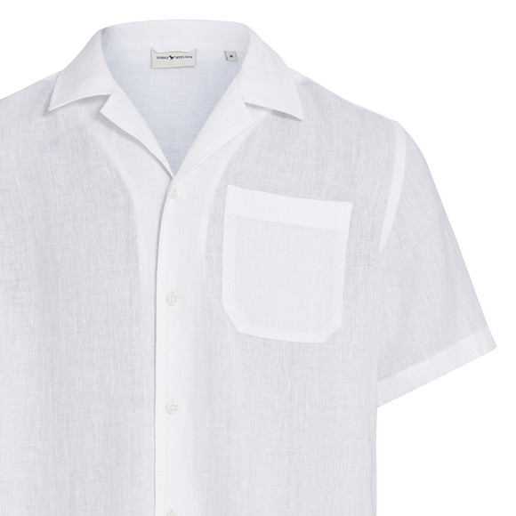 Herren Leinen-Hemd mit Brusttasche