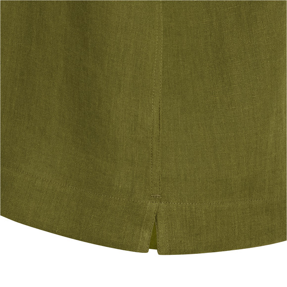 Herren Leinen-Hemd mit Brusttasche