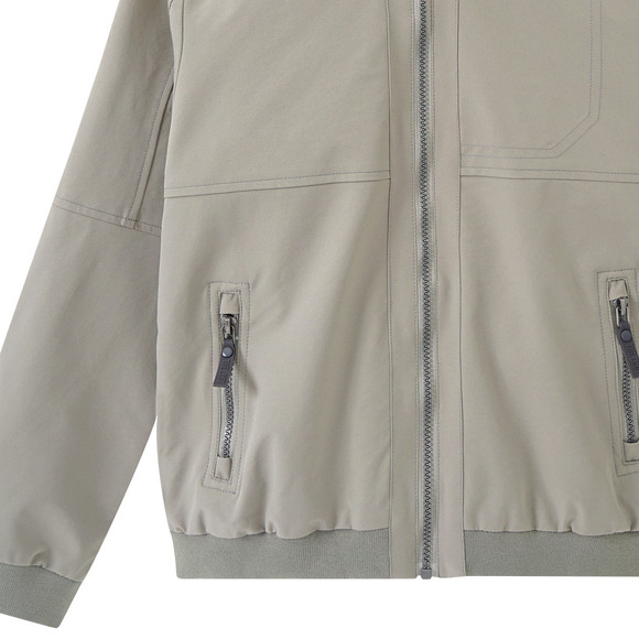 Jungen Jacke im Rippbündchen