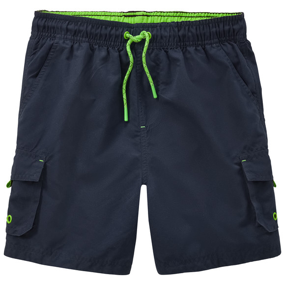 Jungen Badeshorts mit Neondetails