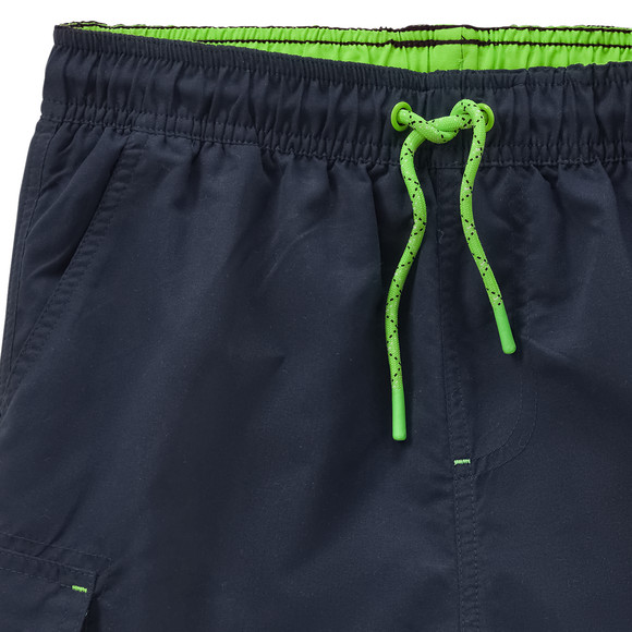 Jungen Badeshorts mit Neondetails