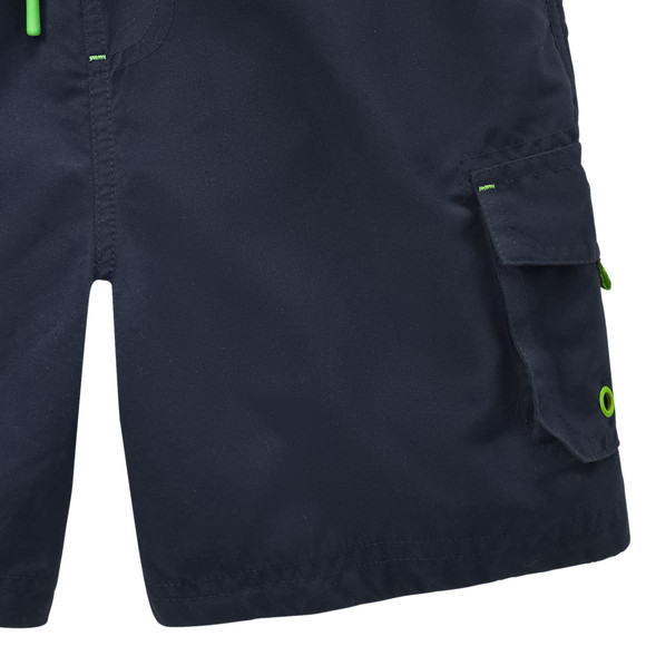 Jungen Badeshorts mit Neondetails