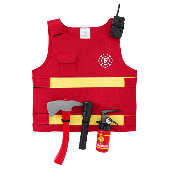 Kostüm-Set Feuerwehr 5-teilig