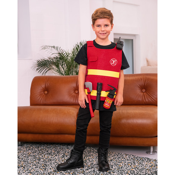 Kostüm-Set Feuerwehr 5-teilig
