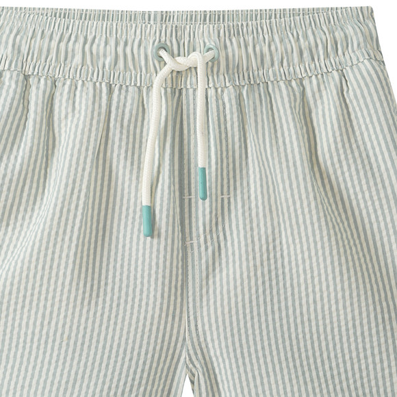 Jungen Badeshorts mit Seersucker-Streifen