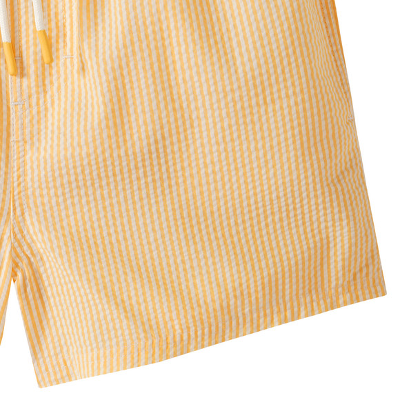 Jungen Badeshorts mit Seersucker-Streifen